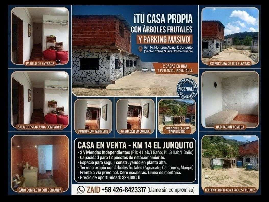 Casa km14 del junquito 