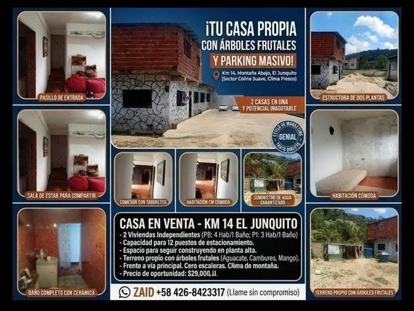 Casa km14 del junquito 