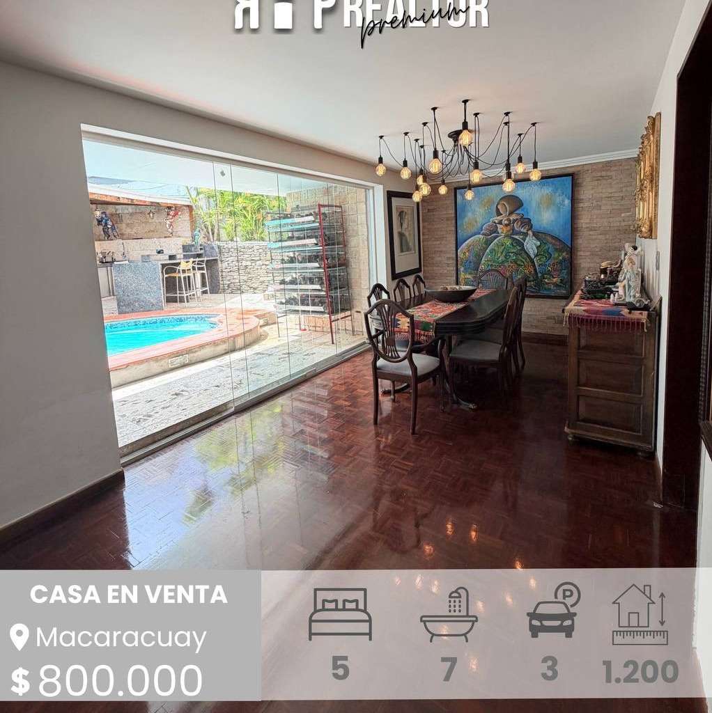 Casa en Macaracuay 